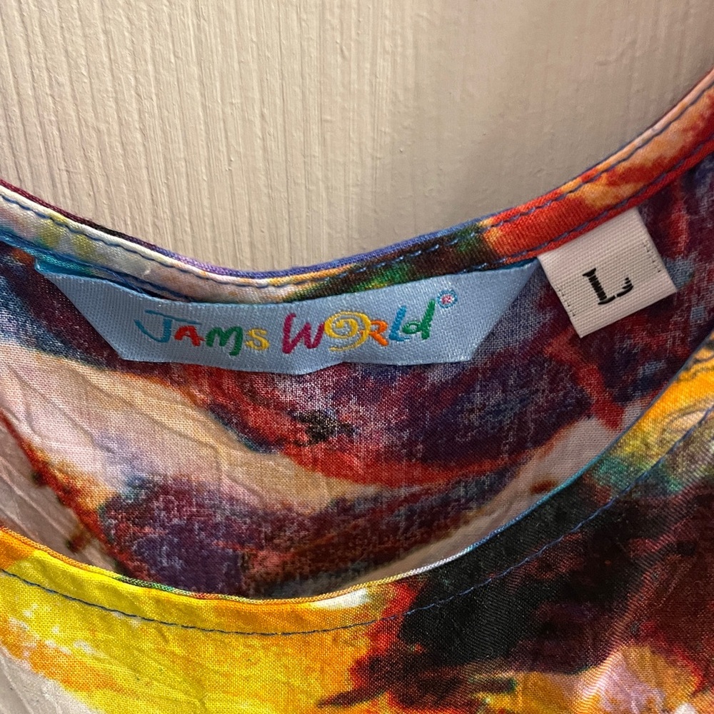 Jams World Hattie Watercolor Dress - Picture 4 of 16